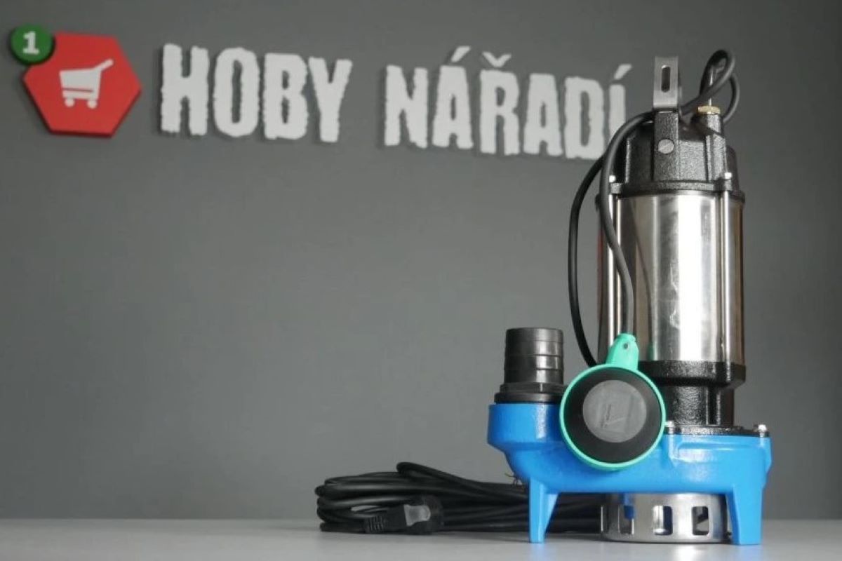Kalové čerpadlo do studny a septiku 750W s plovákem WQD10-10-0.75 GEKO PREMIUM